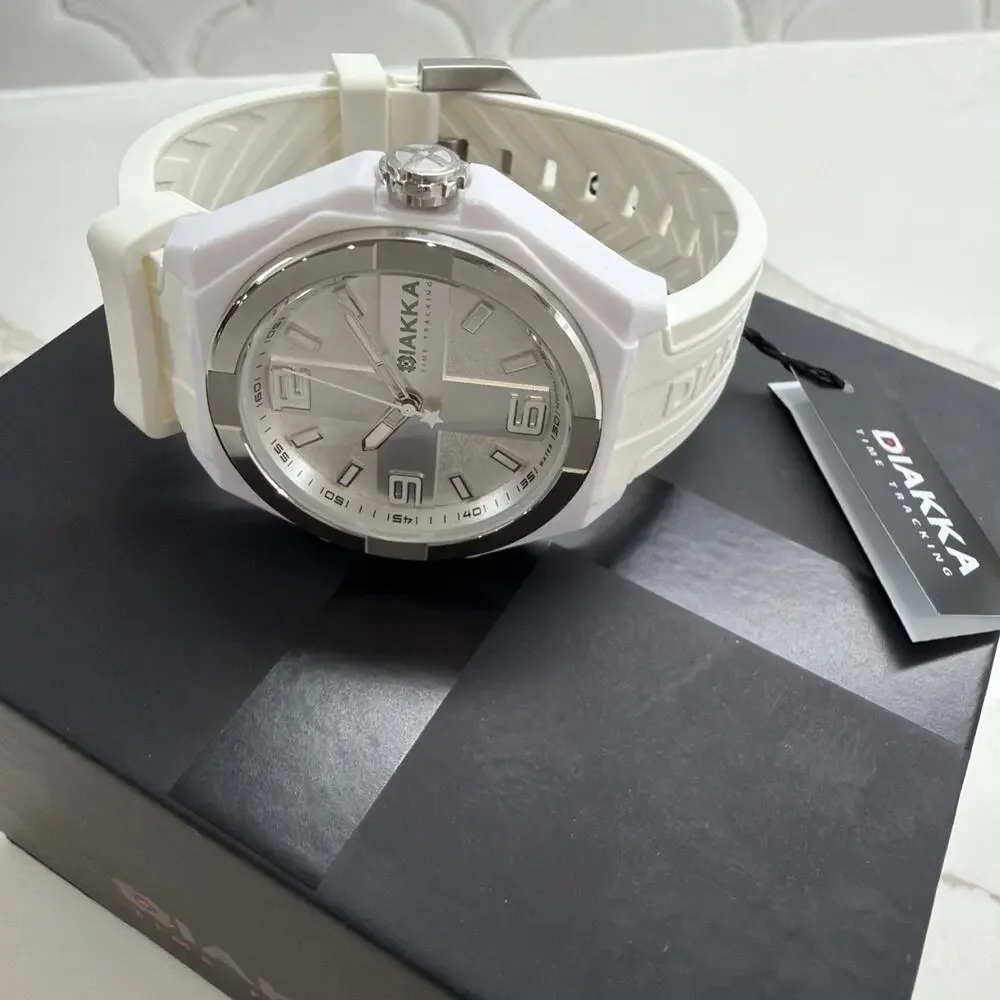 Diakka The Vice III D1639-FW-SS 39mm Quartz Watch Men’s Stainless Steel